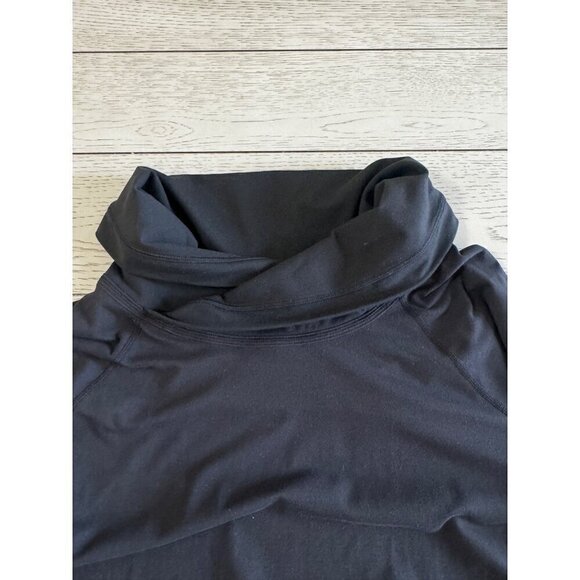Lululemon Healthy Heart Pullover Black Cowl Neck Thumbholes sweater - Picture 3 of 4